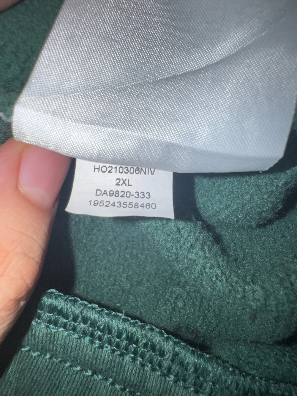 Jordan Essentials Fleece Pants Noble Green Sweatpants Joggers DA9820-333 Mens2XL